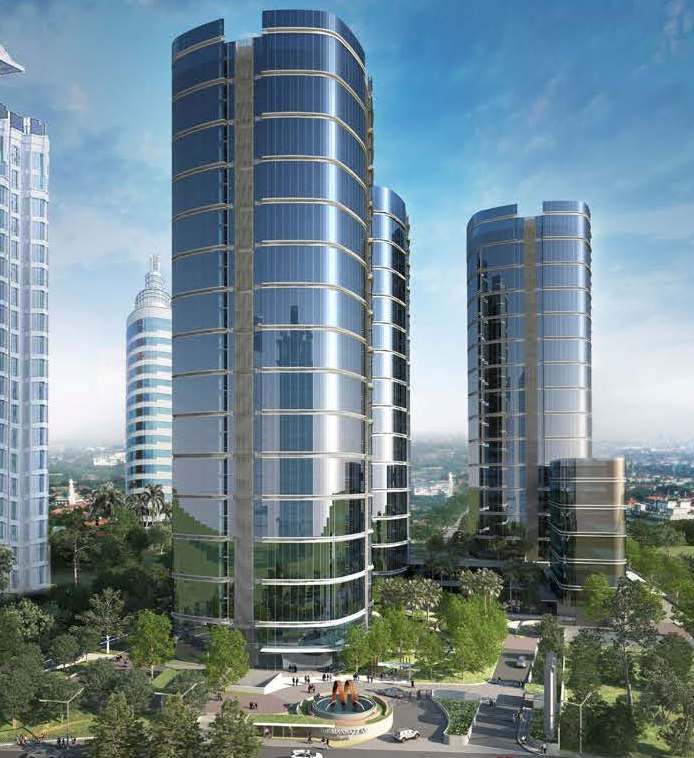 Disewakan Ruang Kantor di Manhattan Square Furnished Condition area TB Simatupang Jakarta Selatan