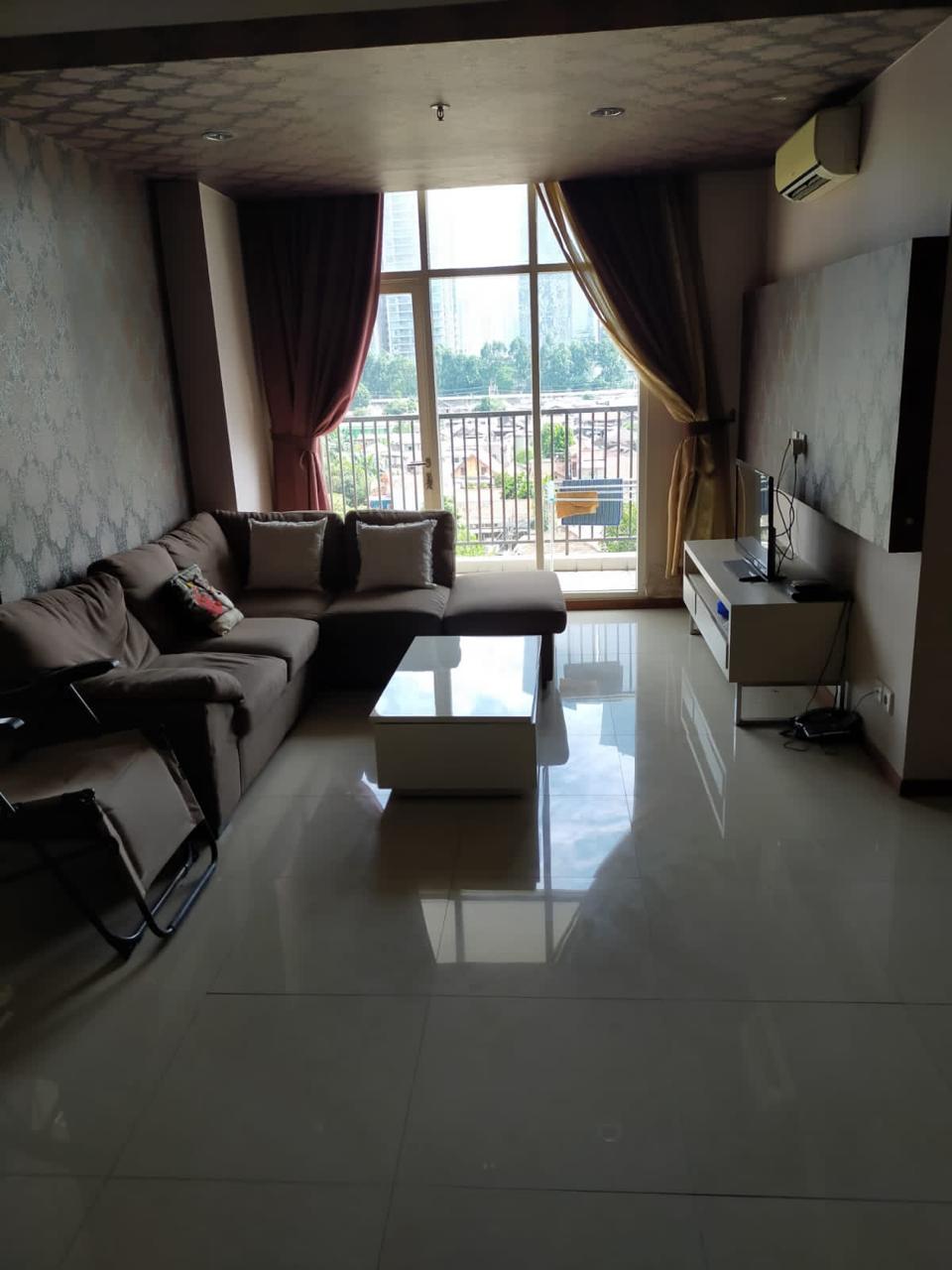 Dijual Apartemen Thamrin Residence Tipe 2 Kamar Tidur Kondisi Fully Furnished