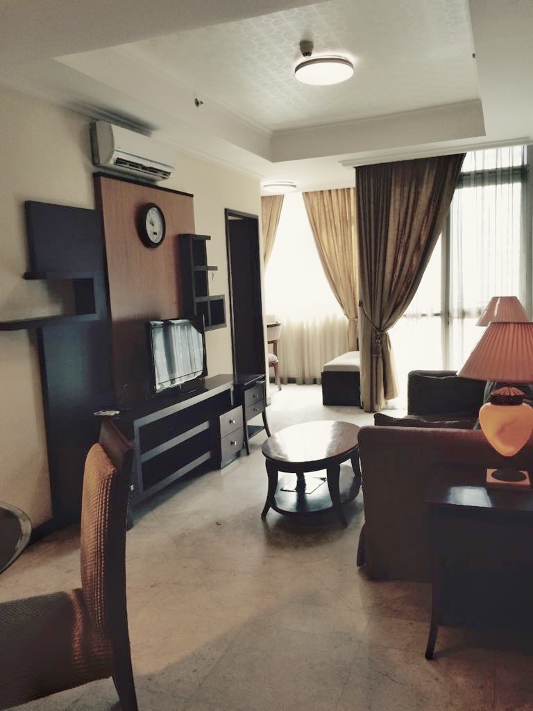 Disewakan Apartemen Bellagio Residence Tipe 2 Kamar Tidur Kondisi Furnished