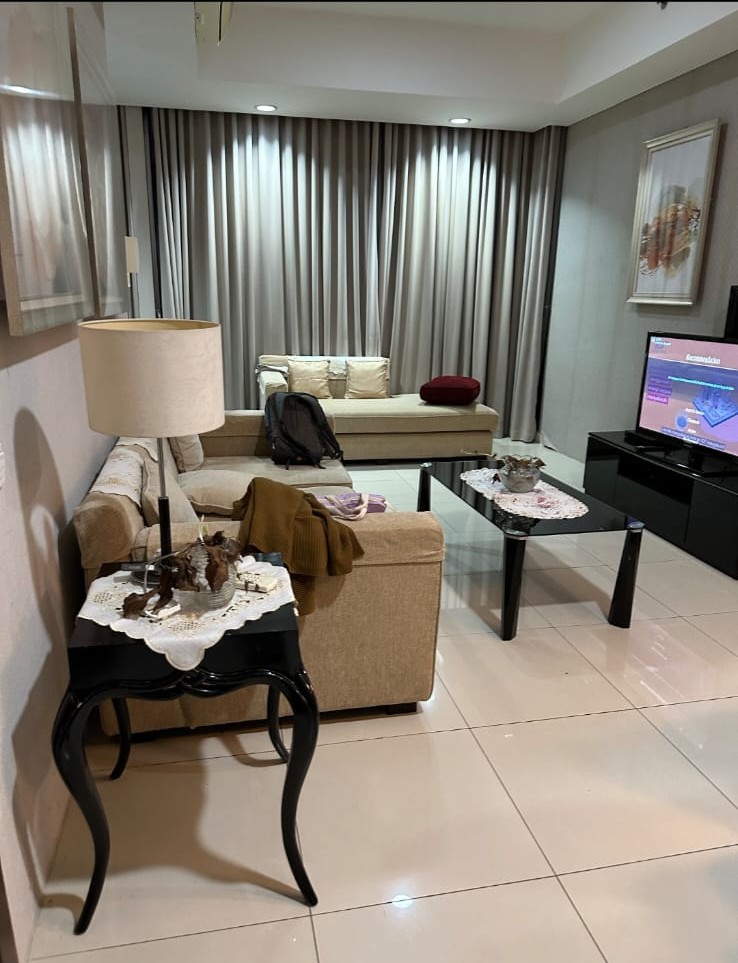 Dijual Apartemen Kemang Village Residence Tipe 2 Kamar Tidur Kondisi Furnished