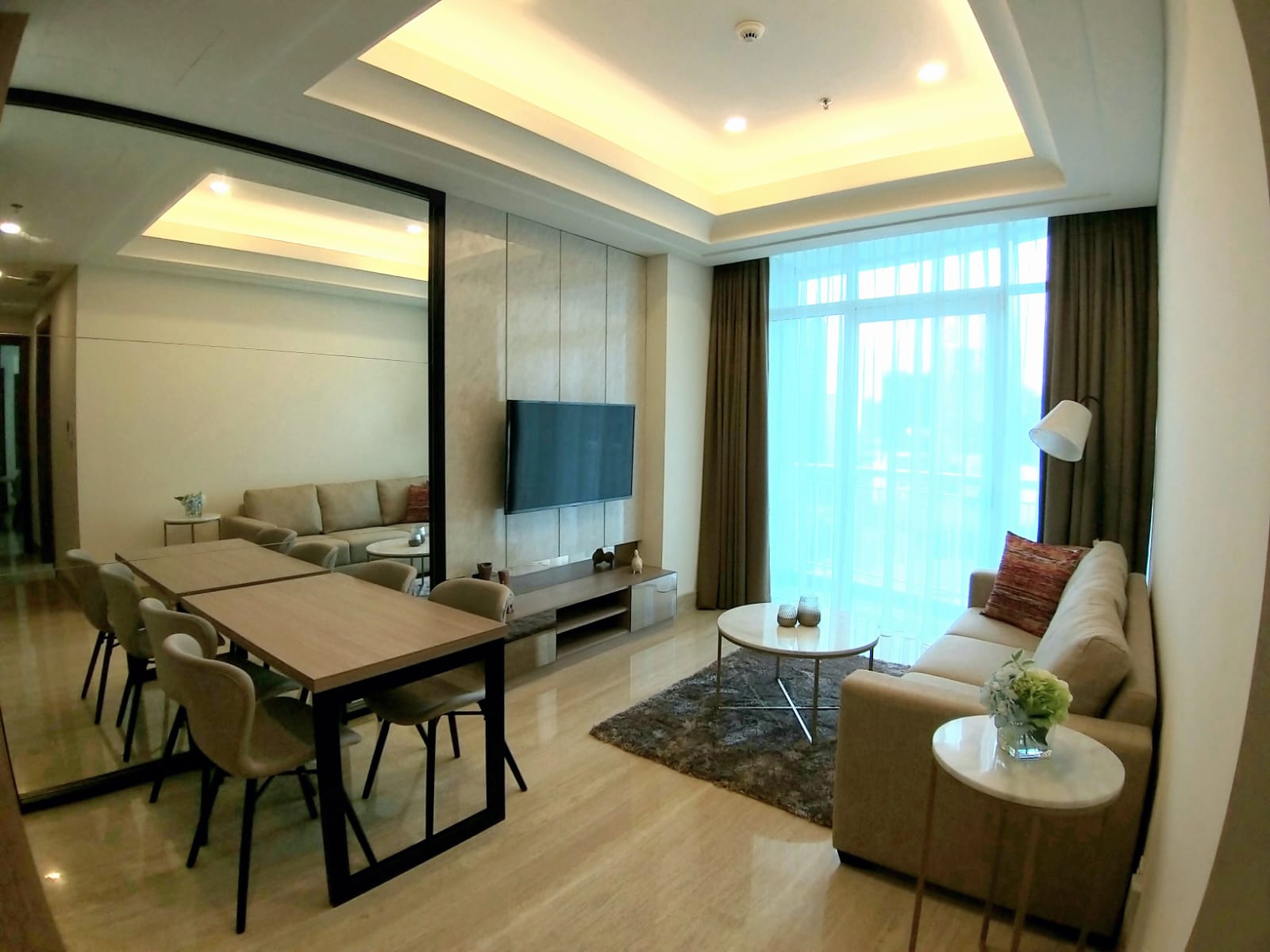 Disewakan Apartemen South Hills Tipe 2 Kamar Tidur Kondisi Furnished