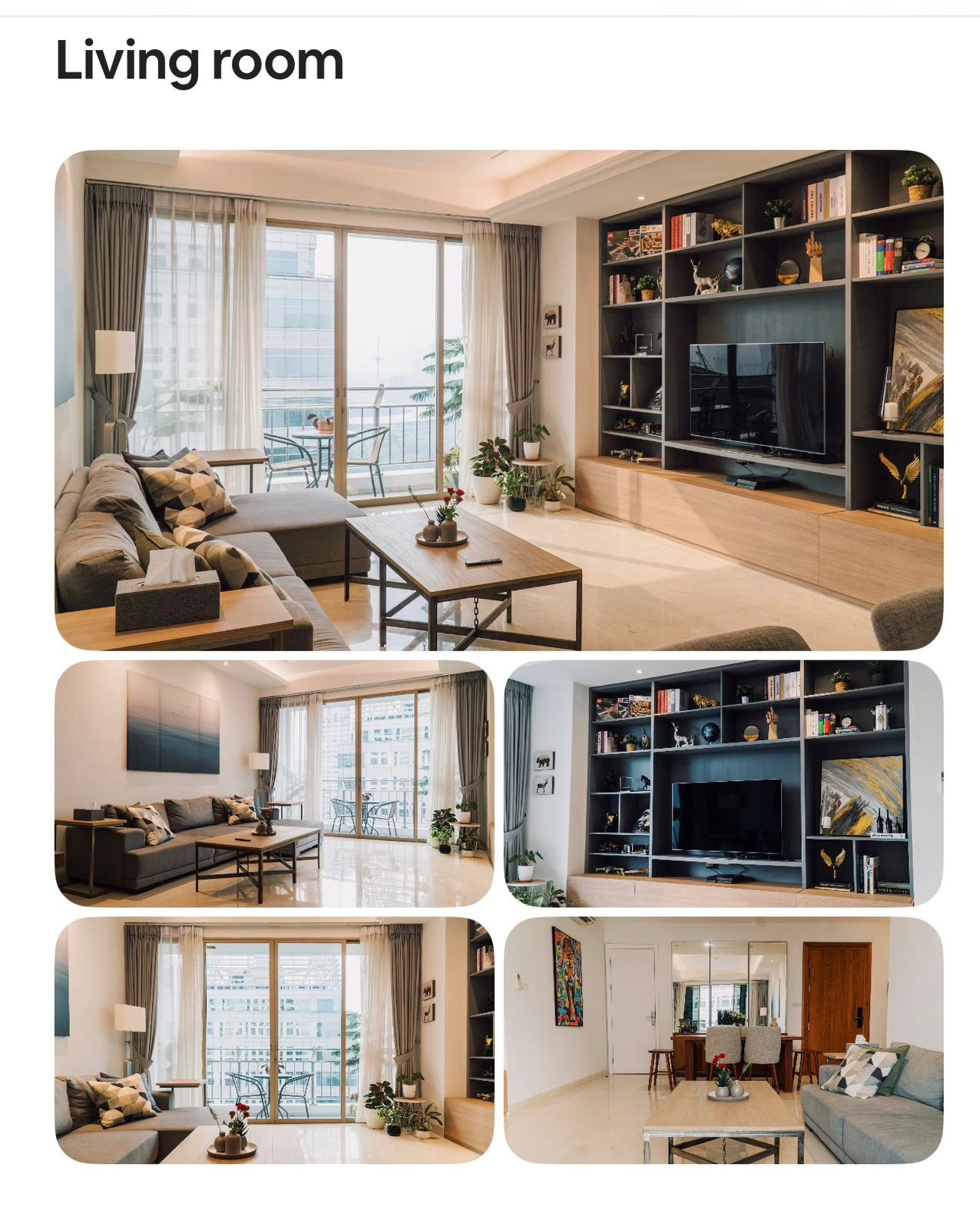 Disewakan Apartement Sudirman Mansion Area SCBD Tipe 3 + 1 Kamar - Furnished